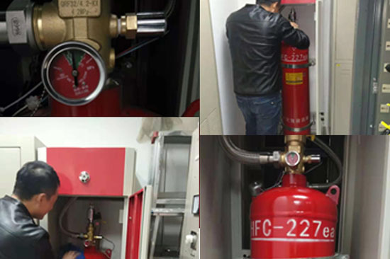 酒店安裝無(wú)管網(wǎng)七氟丙烷氣體滅火系統(tǒng)