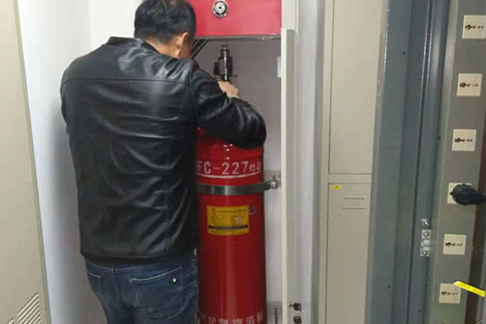 柜式七氟丙烷安裝