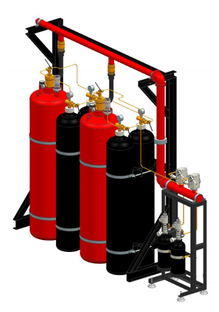 外貯壓式七氟丙烷滅火系統