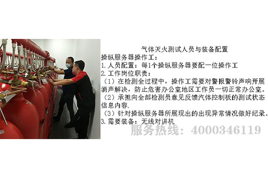 氣體滅火系統(tǒng)檢測