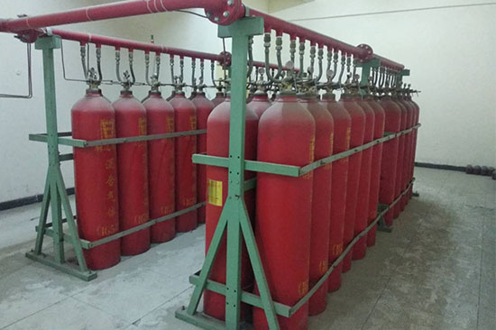 機房七氟丙烷氣體滅火裝置配置