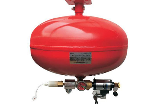 懸掛式干粉滅火裝置系統施工的方法