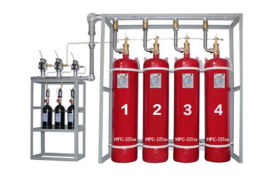 藍天QPZ70/90/120七氟丙烷自動滅火系統
